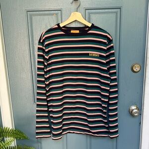 Saturdays New York City Long Sleeve Striped Shirt